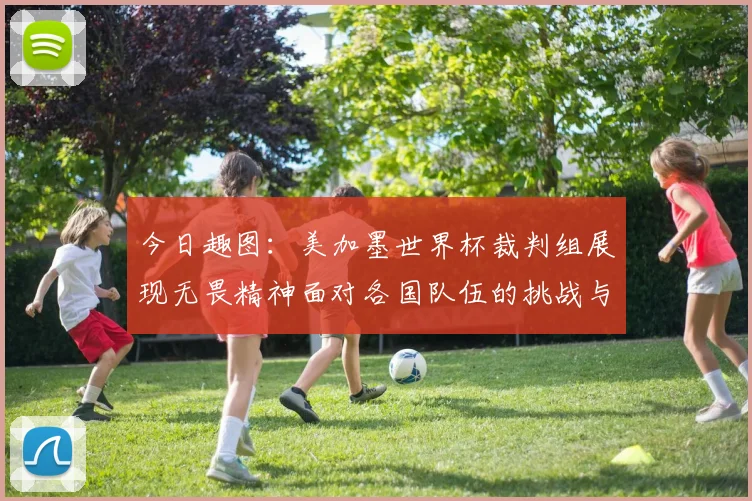 今日趣图：美加墨世界杯裁判组展现无畏精神面对各国队伍的挑战与针对
